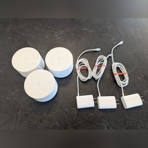 Google White Wifi Mesh Unita